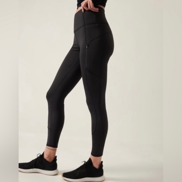 Athleta Rainer 7/8 Tight Legging Black Size XS - Picture 3 of 12